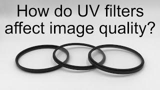 How do UV filters affect image quality?