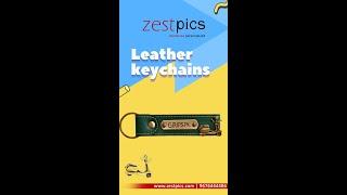 Leather Keychains, Keychains, KeyRing, Car Keychain, Keychain for Bike | Zestpics #shorts