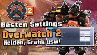 Die BESTEN Einstellungen für Overwatch 2 auf PC auch Consol! Bessere FPS und Gameplay!Besser werden!