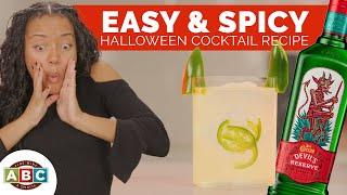 The Best Spicy Halloween Cocktail