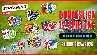 LIVE - Bundesliga - KONFERENZ 12. Spieltag