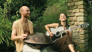 Sun and Moon Meditation | 1 hour handpan & guitar music | Malte Marten & Luna Mando