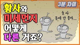 황사와 미세먼지는 어떤 차이가 있을까?
