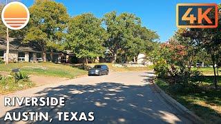 Riverside Neighborhood in Austin, Texas! Drive with me!