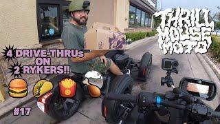 4 Drive-Thrus on 2 Cam-Am Rykers... "Fast Food Casserole"