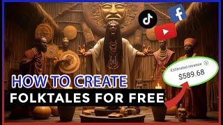 How to Create Folktales for Free and Make Money on Social Media