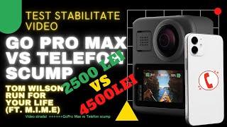 GoPro Max Vs Telefon Scump TEST STABILIZARE VIDEO