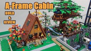 LEGO IDEAS A-Frame Cabin #21338 | Build & Review