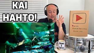 Drum Teacher Reacts: KAI HAHTO | Nightwish LIVE Drumcam | 'Wishmaster' (2021 Reaction)