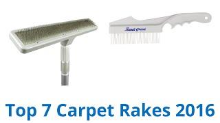 7 Best Carpet Rakes 2016