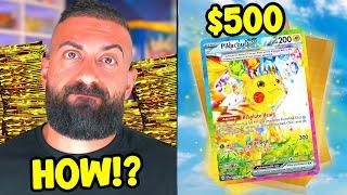 Surging Sparks Pikachu Hits $500...