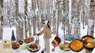 Winter Vacation in Hokkaido️ (Sapporo/Otaru/Biei/Skiing/Local Foods/Tours)