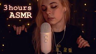 ASMR | 3 HOURS clicky mouth sounds, tktk, sksk, tongue clicking and more