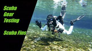 Scuba Gear Testing - Scuba Fins