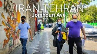 IRAN TEHRAN 2021 | Jomhouri Eslami Avenue to Hafez Street / خیابان جمهوری اسلامی به حافظ