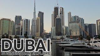 DUBAI BUSINESS BAY "Amazing Skyscrapers & Dubai Canal Boardwalk" (1.12.25: 4K-UHD)