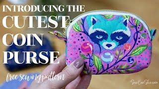 Introducing my Cutest Coin Purse Free Sewing Pattern!