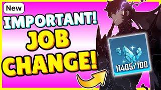 *IMPORTANT* NEW JOB CHANGE! SAVE YOUR RUNES! [Solo Leveling: Arise]