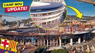 NEW Camp Nou Construction Update  (December 18, 2024)