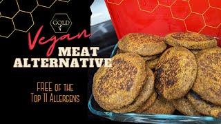 Meat Alternative : Top 11 Allergen FREE #SoyFree #NutFree #GlutenFree   #TheeGoldStandard #Vegan