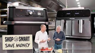 Ninja Dual Air Fryer VS Salter Dual Air Fryer (Budget vs Expensive Air Fryers!) | The Gadget Show