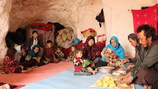 Guest Visit and a Village Feast in Afghan Cave: Twin Children’s Ancient Lifestyle