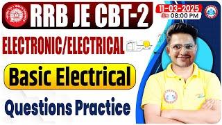 RRB JE CBT 2 Electronics Classes 2024 | Question Practice | Basic Electrical Engineering for RRB JE