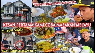 KESAN PERTAMA KAMI COBA MASAKAN MELAYU SIPUT SEDUT, ASAM PEDAS, SALAI IKAN KELI DI MALAYSIA