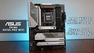 AMD Ryzen 9000 Series Ready! ASUS PRIME X670E-PRO WIFI AM5 Motherboard Unboxing & Overview