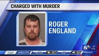 Roger England charged with murder