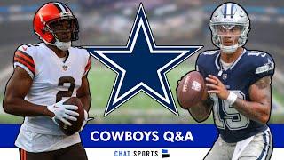 Cowboys Trade Rumors On Amari Cooper & Trey Lance + Ezekiel Elliott & Eric Kendricks’ Impact | Q&A