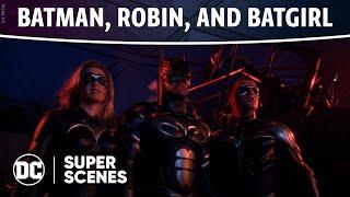 Batman, Robin, & Batgirl | Super Scene | DC