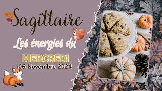 ️ SAGITTAIRE  Mercredi 06 Novembre 2024  Horoscope Voyance Guidance Loi de l’attraction