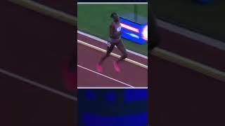 Dramatic final in the women’s 800m. American record-holder Athing Mu falls 200m into the race