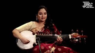 Debasmita Bhattacharya on sarod, accompanied by Sri Ashok Mukherjee on tabla.