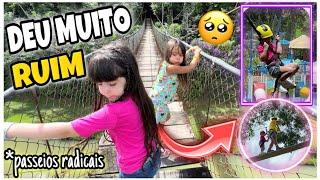 PASSEIO COM TIROLEZA, PULOS RADICAIS, PONTE PERIGOSA - Maria Flôr Mascarenhas c/@ValentinaSobrinho