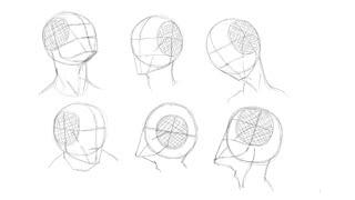 How to Draw Heads Using Loomis Method/portrait drawing basics