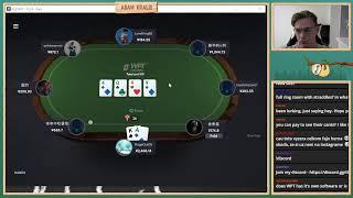 Learning how to play poker with straddles 50nl ZOOM - on WPT Global