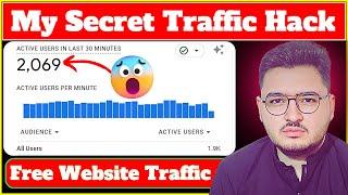 How To Get Traffic To Your Website | How I Brought 967K Visitors to My Website ? (Secret Method) 