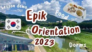 EPIK Orientation | Fall 2023 | moving to korea, dorms, what to wear