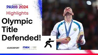 Taekwondo: Uzbekistan’s Ulugbek Rashitov defends Olympic title in men's -68kg  | #Paris2024