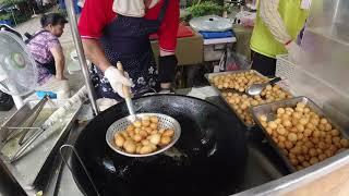 【Taiwan Street food 】 fried sweet potato balls