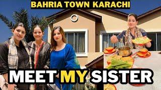 The Dubai Of Pakistan | Visit Bahria Town Karachi | Meet Sister | Family Dinner Yumyum