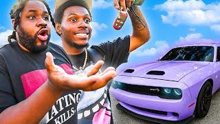 I LET SHAQQ DRIVE MY HELLCAT.. *GONE WRONG*