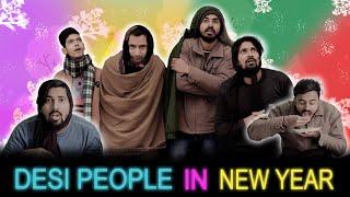 Desi People In New Year | Desi Comedy | Shahid Alvi