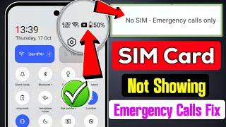 sim card not working | sim card not showing network | emergency call only kaise hataye | sim card