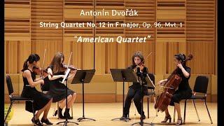 Antonín Dvořák: String Quartet No. 12, Op. 96, Mvt .1 "American" | Lavie Cello | CCMF