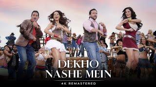 Dekho Nashe Mein (4K Remaster) | Race | Shaan, Sunidhi Chauhan, K.K. | Saif, Katrina, Bipasha