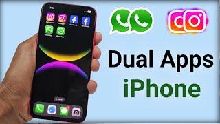 how to use dual whatsapp in iphone 2025 | how to use dual apps in iphone | iphone dual app settings