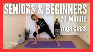 20-Minute YOGA FOR BEGINNERS AND SENIORS: Gentle Flow for Toning, Stretching, and Balance